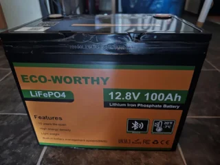 Inhandlat ett nytt batteri. Mer kapacitet, mindre vikt. #fritidsvagnen #niewiadów #husvagn